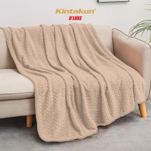 Kintakun kintakun selimut lembut 26 mewah luxury 160x200cm jacquard colourfull - masukkeranjang.com